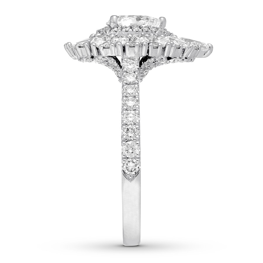 Diamond Engagement Ring 1-7/8 ct tw 14K White Gold